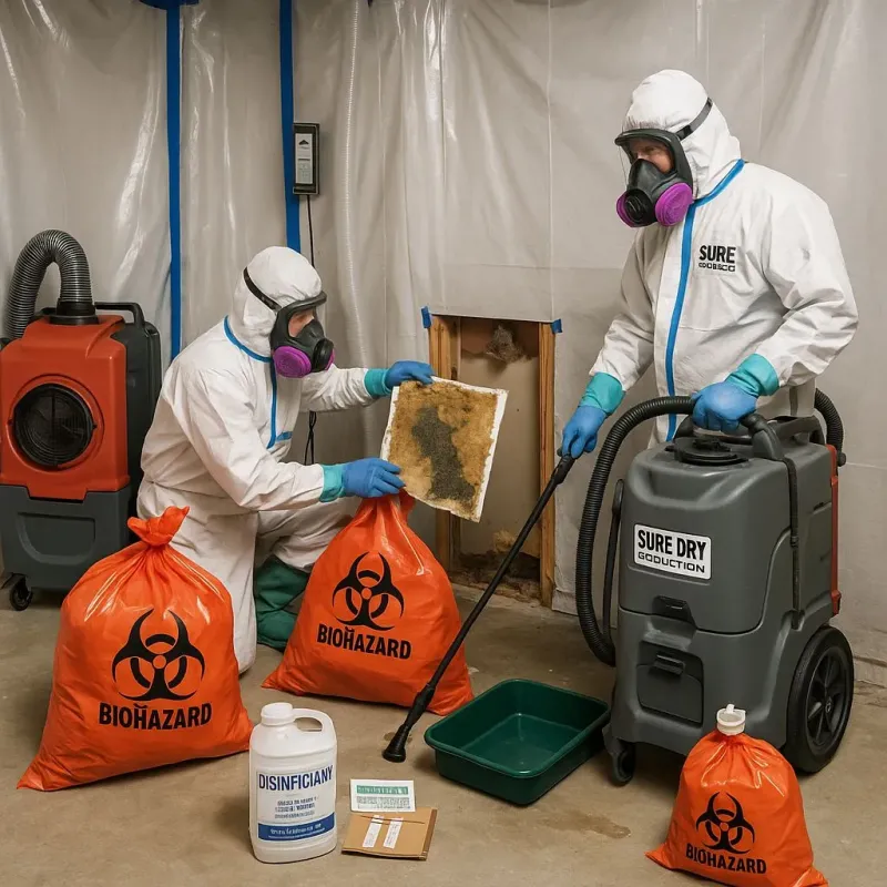 Contaminated Water Handling Protocols process in Auburn, KS